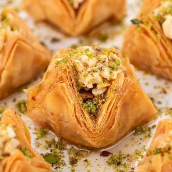 Traditional baklava
