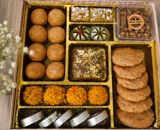 Premium wedding bhaji box