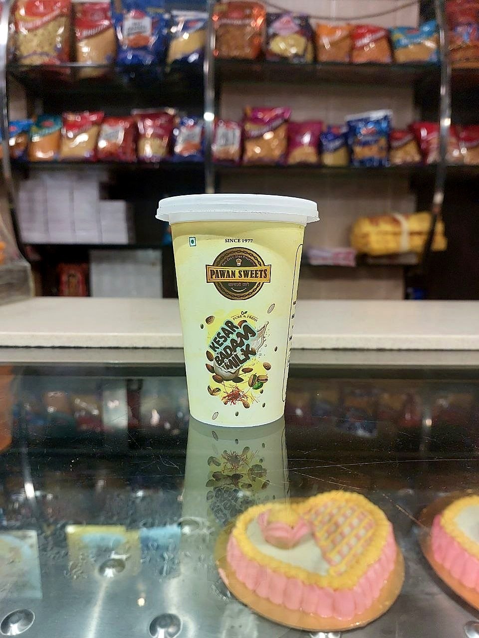 Pawan Sweets Kesar Badam Milk