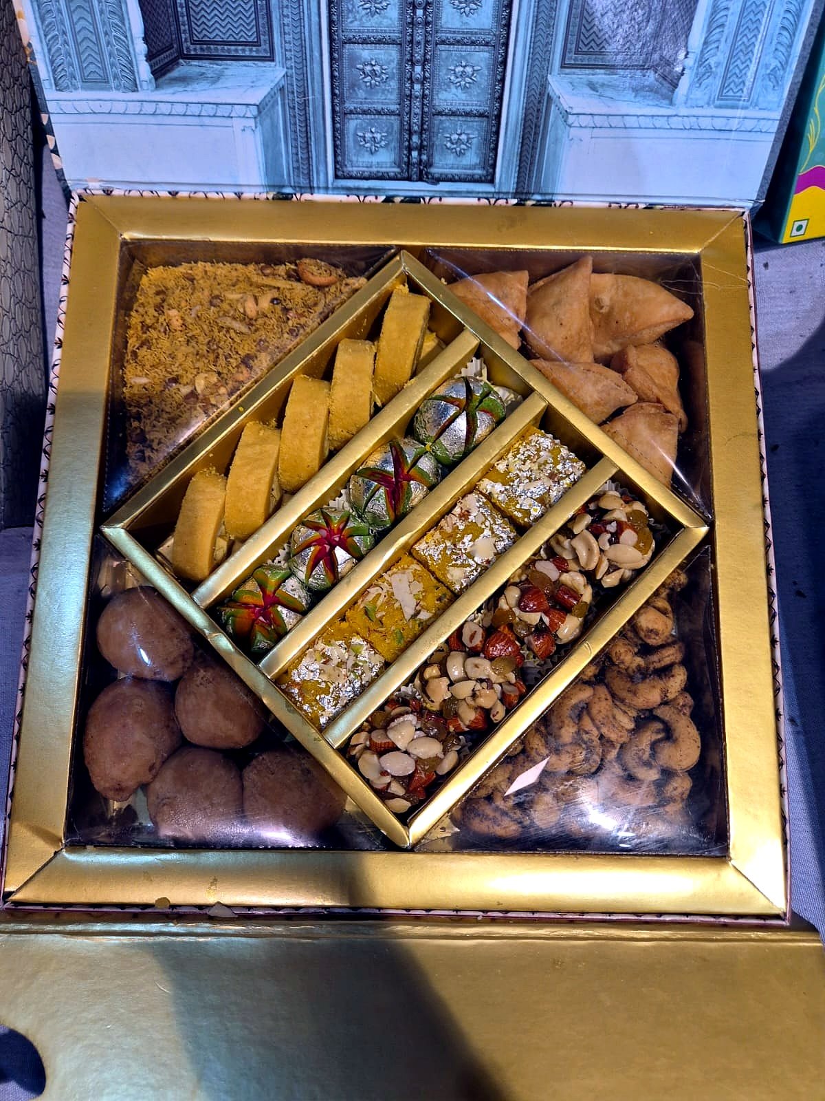 Pawan Sweets wedding bhaji box